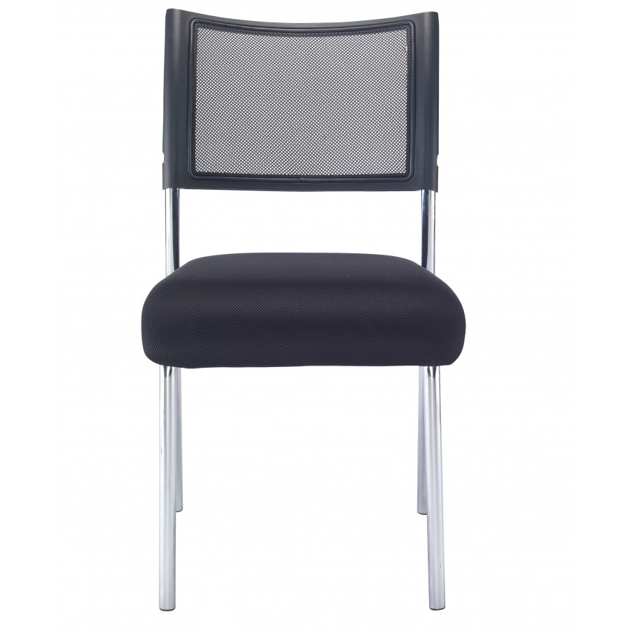 Jupiter Mesh Back Chrome Frame Meeting Chairs 